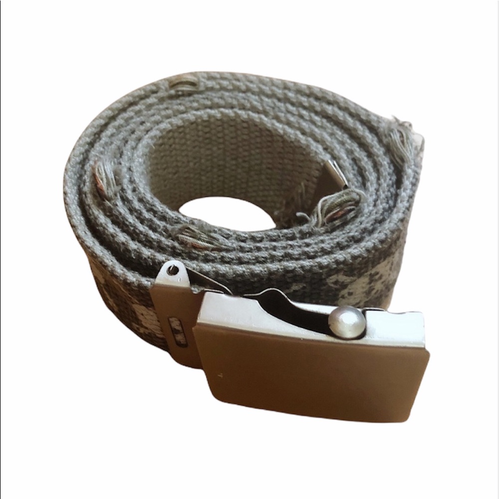 Skeleton Black/Gray Belt
